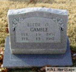 Lottie O. Gamble