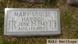 Mary Louise Hayden