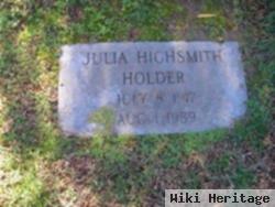 Julia Highsmith Holder