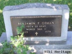 Benjamin F Osman