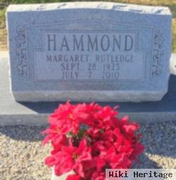 Margaret Rutledge Hammond