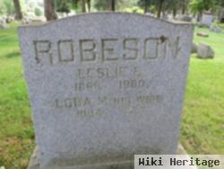 Leslie Edwin Robeson