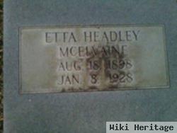 Etta Headley Mcelvaine