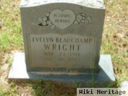 Evelyn Beauchamp Wright