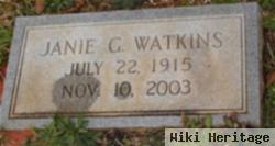 Janie G Watkins