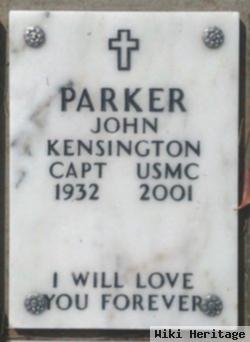 Capt John Kensington Parker