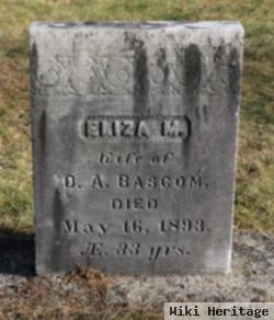 Eliza Maria Delvy Bascom