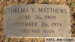 Thelma Ruth Yearby Matthews