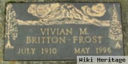 Vivian M Britton Frost