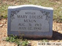 Mary Louise "louise" Mixon