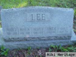 Elmira R "myra" Lee Lee