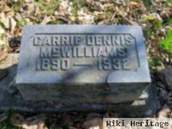 Carrie Dennis Mcwilliams