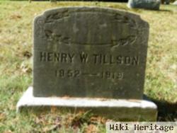 Henry W Tillson