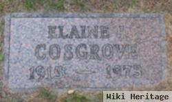 Elaine I Cosgrove
