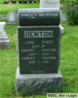 Robert J Denton, Sr