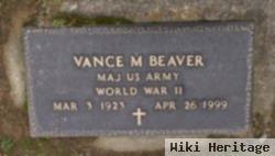 Vance M Beaver