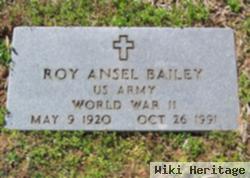 Roy Ansel Bailey