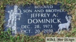 Jeffrey A Dominick