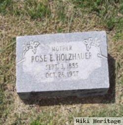 Rosa Elizabeth "rose" Hahs Holzhauer