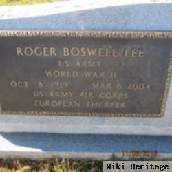 Roger Boswell Lee