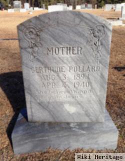 Gertrude M. "gertie" Holt Pollard