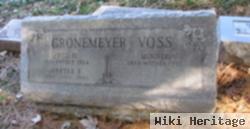 Myrtle E Gronemeyer Voss