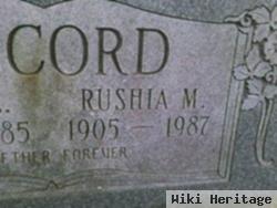 Rushia M. Mccord