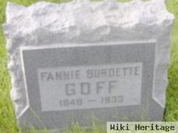 Fannie Burdette Goff