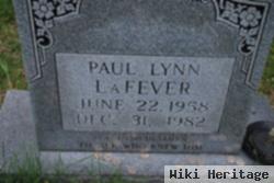 Paul Lynn Lafever