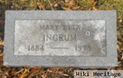 Mary Etta Ingrum