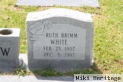 Ruth Brimm White