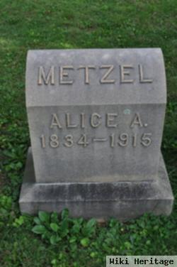 Alice A Brooks Metzel