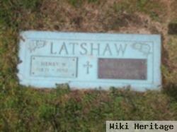 Henry Ward Latshaw