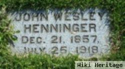 John W Henninger