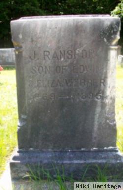 J Ransford Webber