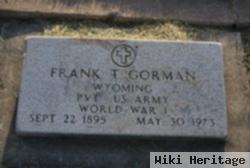 Pvt Frank T. Gorman