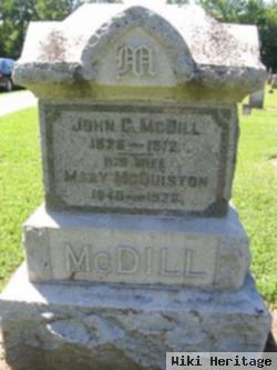 Mary Mcquiston Mcdill