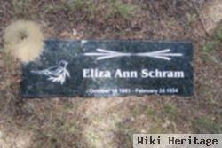 Eliza Ann Mcclain Schram