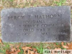 Percy T Hathorn