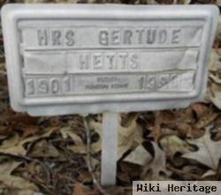 Mrs Gertrude Metts