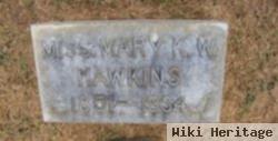 Mary K.w. Hawkins