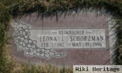 Leona Lydia Heimbigner Schorzman