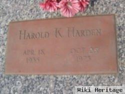 Harold K Harden