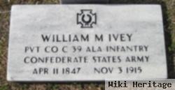 William M Ivey