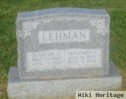 Benjamin F Lehman