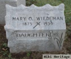 Mary O Wiedeman