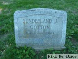 Sunderland J. "sunny" Cotton