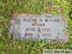 Billie Allene Hillman Mahan