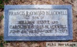 Francis Raymond Blackwell