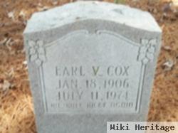 Earl V Cox